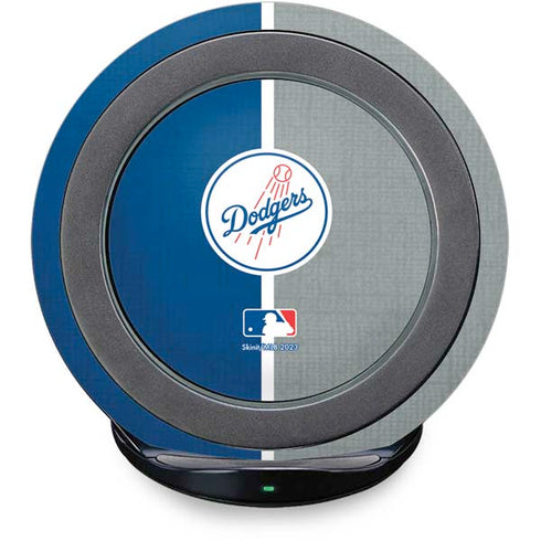 MLB Los Angeles Dodgers Split Fast Charge Wireless Charging Stand Skin