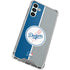 MLB Los Angeles Dodgers Split Galaxy A13 5G Clear Case