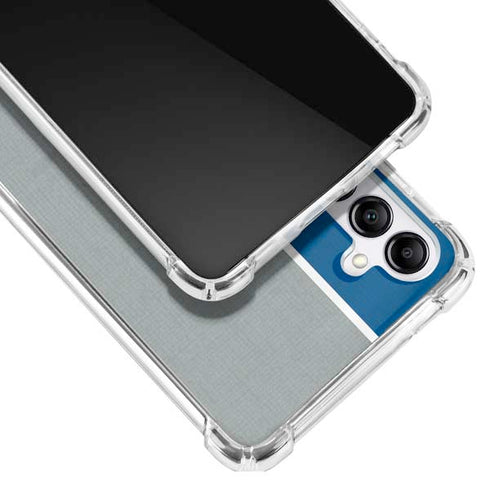 MLB Los Angeles Dodgers Split Galaxy A14 5G Clear Case