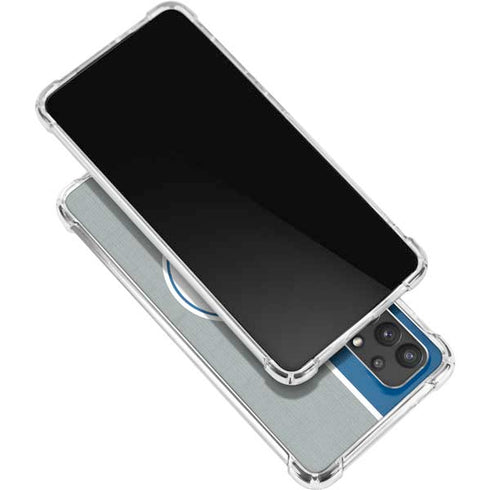 MLB Los Angeles Dodgers Split Galaxy A32 5G Clear Case