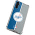 MLB Los Angeles Dodgers Split Galaxy A54 5G Clear Case