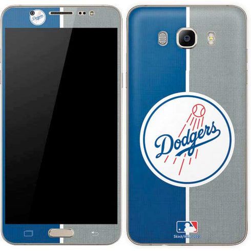 MLB Los Angeles Dodgers Split Galaxy J7 Skin