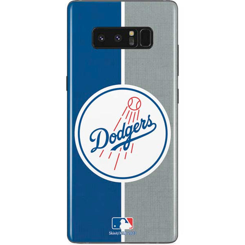 MLB Los Angeles Dodgers Split Galaxy Note 8 Skin