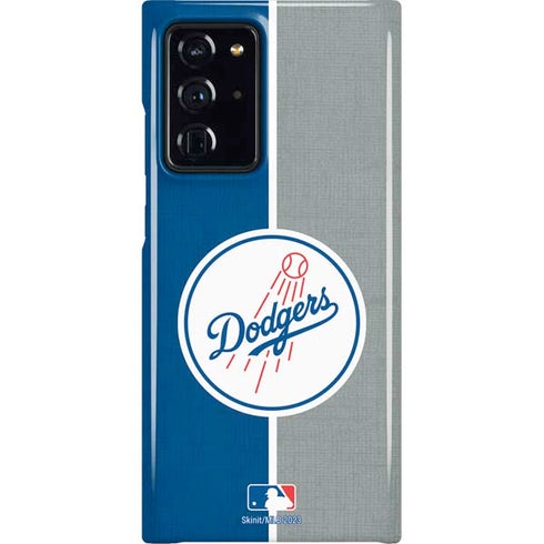 MLB Los Angeles Dodgers Split Galaxy Note20 Ultra 5G Lite Case