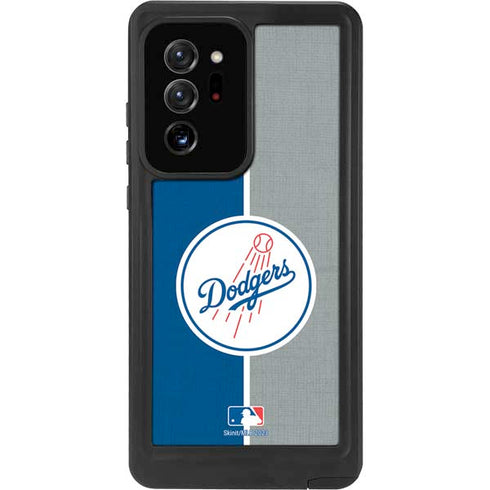 MLB Los Angeles Dodgers Split Galaxy Note20 Ultra 5G Waterproof Case