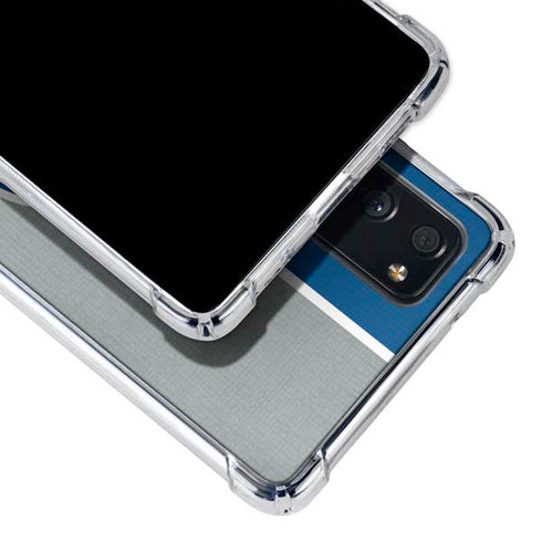 MLB Los Angeles Dodgers Split Galaxy S20 FE Clear Case
