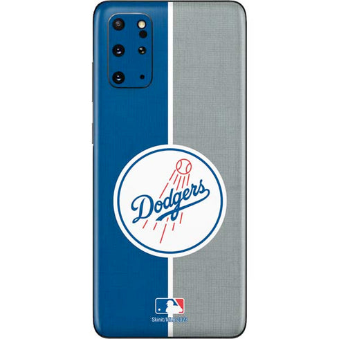 MLB Los Angeles Dodgers Split Galaxy S20 Plus Skin