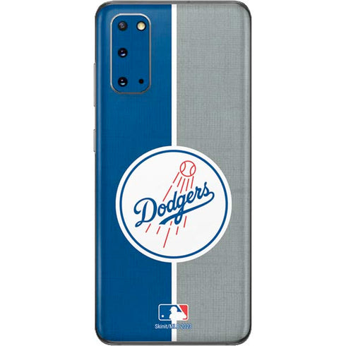 MLB Los Angeles Dodgers Split Galaxy S20 Skin