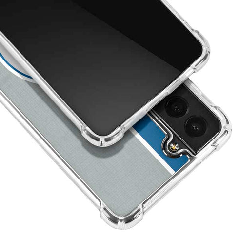 MLB Los Angeles Dodgers Split Galaxy S21 5G Clear Case