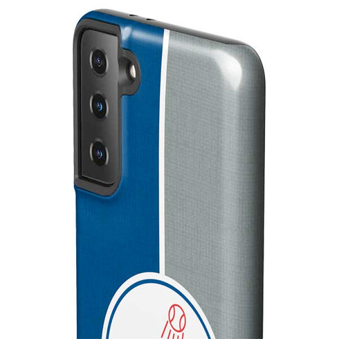 MLB Los Angeles Dodgers Split Galaxy S21 Plus 5G Pro Case