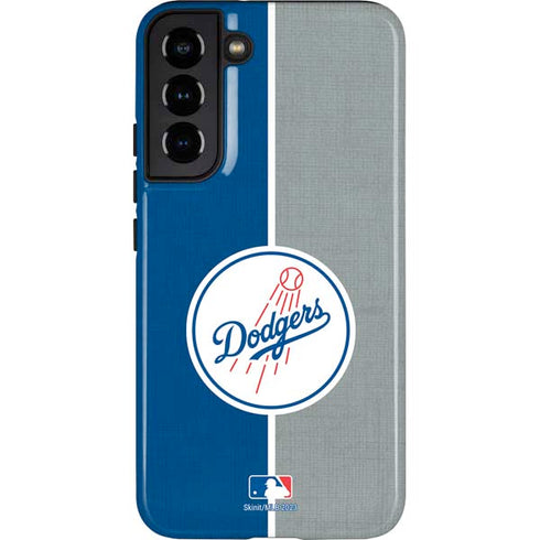 MLB Los Angeles Dodgers Split Galaxy S22 Plus Pro Case