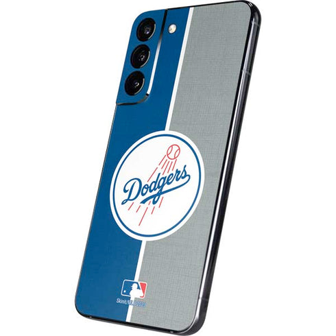 MLB Los Angeles Dodgers Split Galaxy S22 Plus Skin