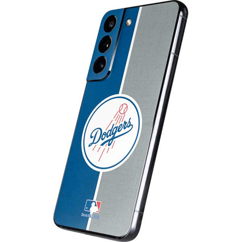 MLB Los Angeles Dodgers Split Galaxy S22 Skin