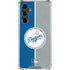 MLB Los Angeles Dodgers Split Galaxy S23 FE Clear Case