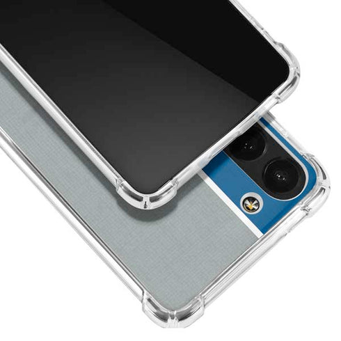 MLB Los Angeles Dodgers Split Galaxy S23 Plus Clear Case