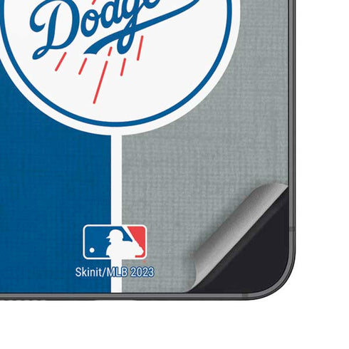 MLB Los Angeles Dodgers Split Galaxy S23 Plus Skin