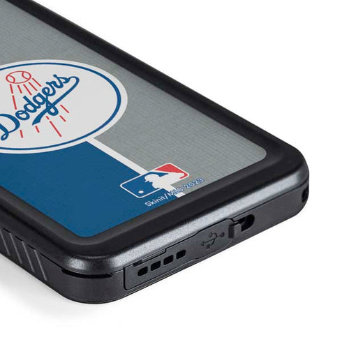 MLB Los Angeles Dodgers Split Galaxy S23 Plus Waterproof Case