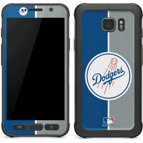 MLB Los Angeles Dodgers Split Galaxy S7 Active Skin