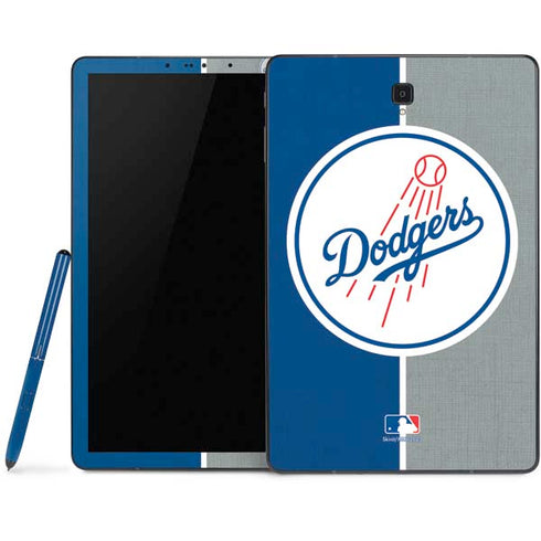 MLB Los Angeles Dodgers Split Samsung Galaxy Tab Skin