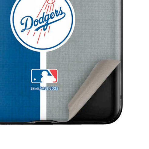 MLB Los Angeles Dodgers Split Galaxy Z Flip Skin