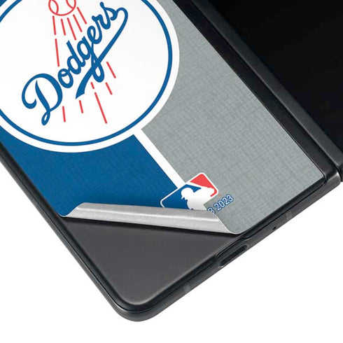 MLB Los Angeles Dodgers Split Galaxy Z Fold4 5G Skin