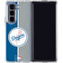 MLB Los Angeles Dodgers Split Galaxy Z Fold5 5G Clear Case