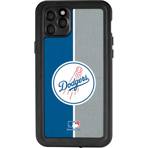 MLB Los Angeles Dodgers Split iPhone 11 Pro Max Waterproof Case
