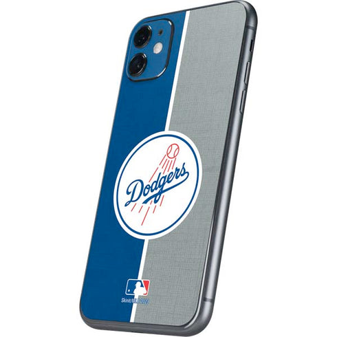 MLB Los Angeles Dodgers Split iPhone 11 Skin