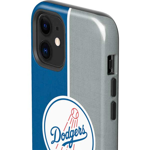 MLB Los Angeles Dodgers Split iPhone 12 Impact Case