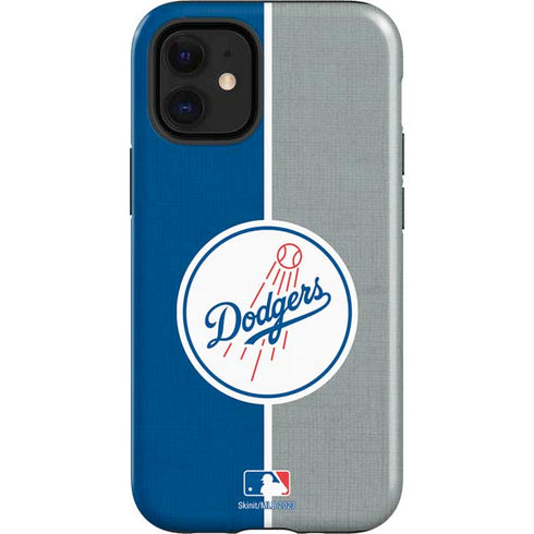 MLB Los Angeles Dodgers Split iPhone 12 Mini Impact Case