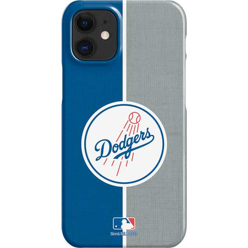 MLB Los Angeles Dodgers Split iPhone 12 Mini Lite Case