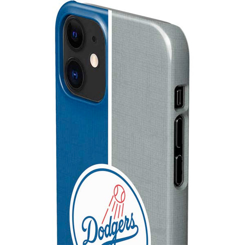 MLB Los Angeles Dodgers Split iPhone 12 Mini Lite Case