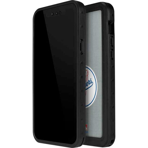 MLB Los Angeles Dodgers Split iPhone 12 Mini Waterproof Case