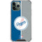 MLB Los Angeles Dodgers Split iPhone 12 Pro Clear Case