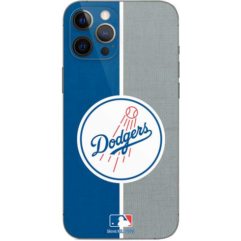 MLB Los Angeles Dodgers Split iPhone 12 Pro Max Skin