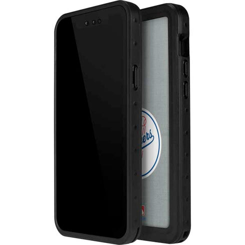 MLB Los Angeles Dodgers Split iPhone 13 Mini Waterproof Case