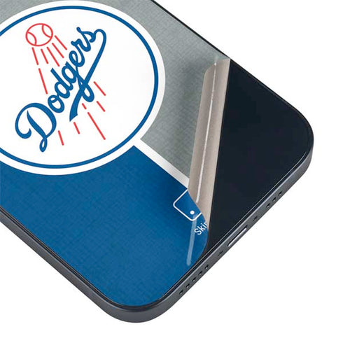 MLB Los Angeles Dodgers Split iPhone 15 Plus Skin