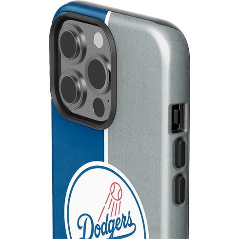 MLB Los Angeles Dodgers Split iPhone 14 Pro Impact Case