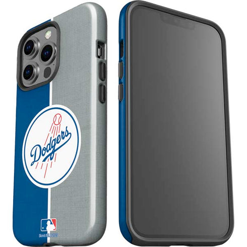 MLB Los Angeles Dodgers Split iPhone 14 Pro Impact Case