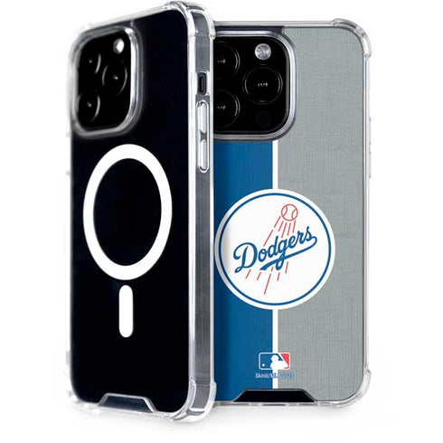 MLB Los Angeles Dodgers Split iPhone 15 Pro MagSafe Case