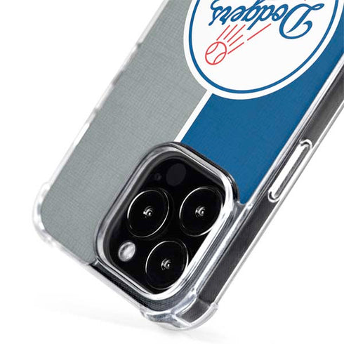 MLB Los Angeles Dodgers Split iPhone 15 Pro MagSafe Case
