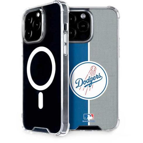 MLB Los Angeles Dodgers Split iPhone 15 Pro Max MagSafe Case