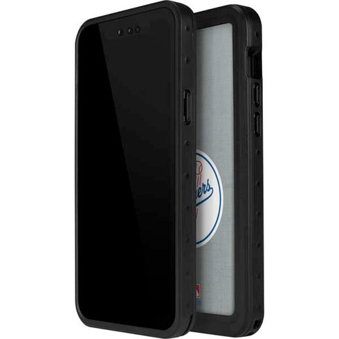 MLB Los Angeles Dodgers Split iPhone 14 Pro Max Waterproof Case