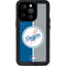 MLB Los Angeles Dodgers Split iPhone 14 Pro Waterproof Case