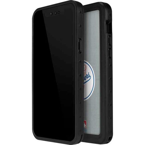 MLB Los Angeles Dodgers Split iPhone 15 Waterproof Case
