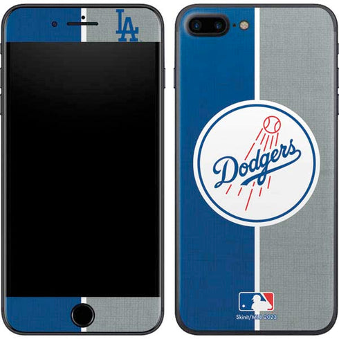 MLB Los Angeles Dodgers Split iPhone 8 Plus Skin