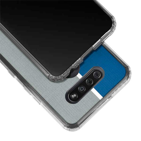 MLB Los Angeles Dodgers Split LG K51/Q51 Clear Case