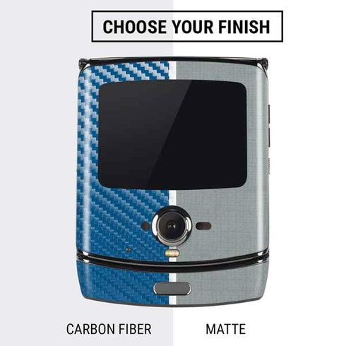 MLB Los Angeles Dodgers Split Motorola RAZR Skin