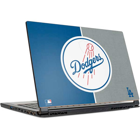 MLB Los Angeles Dodgers Split MSI GS65 Stealth Laptop Skin