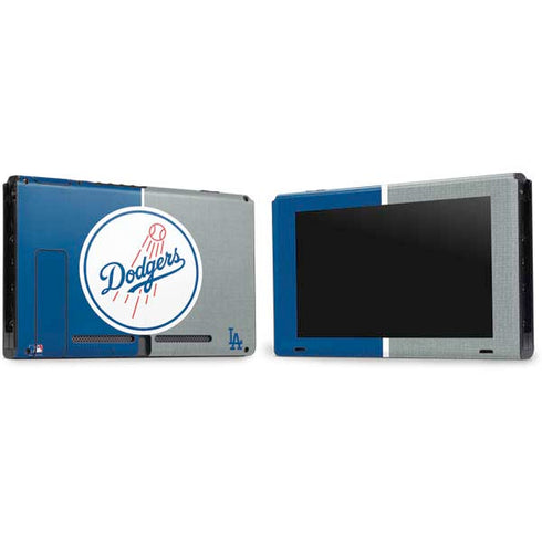 MLB Los Angeles Dodgers Split Nintendo Switch Bundle Skin